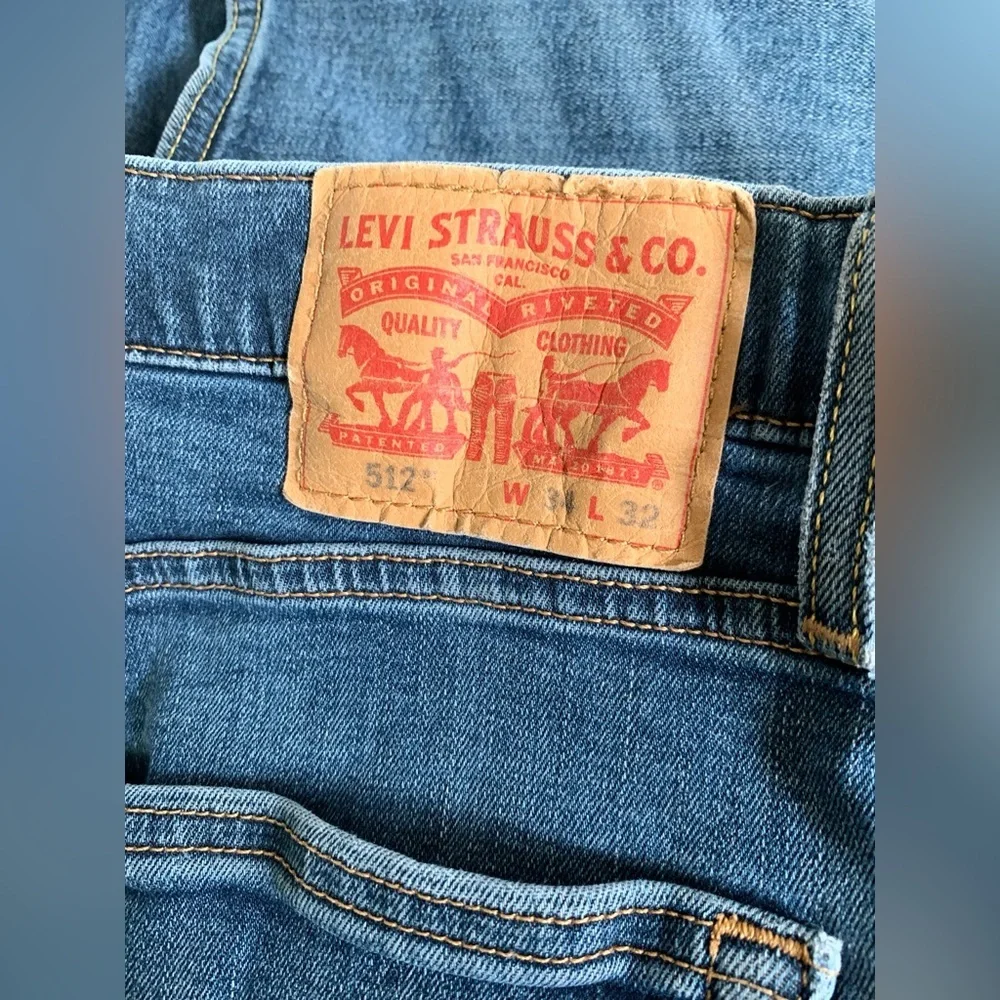 Levi's Men's 512™ Slim Taper Stretch Jeans Medium Wash Faded 34x32